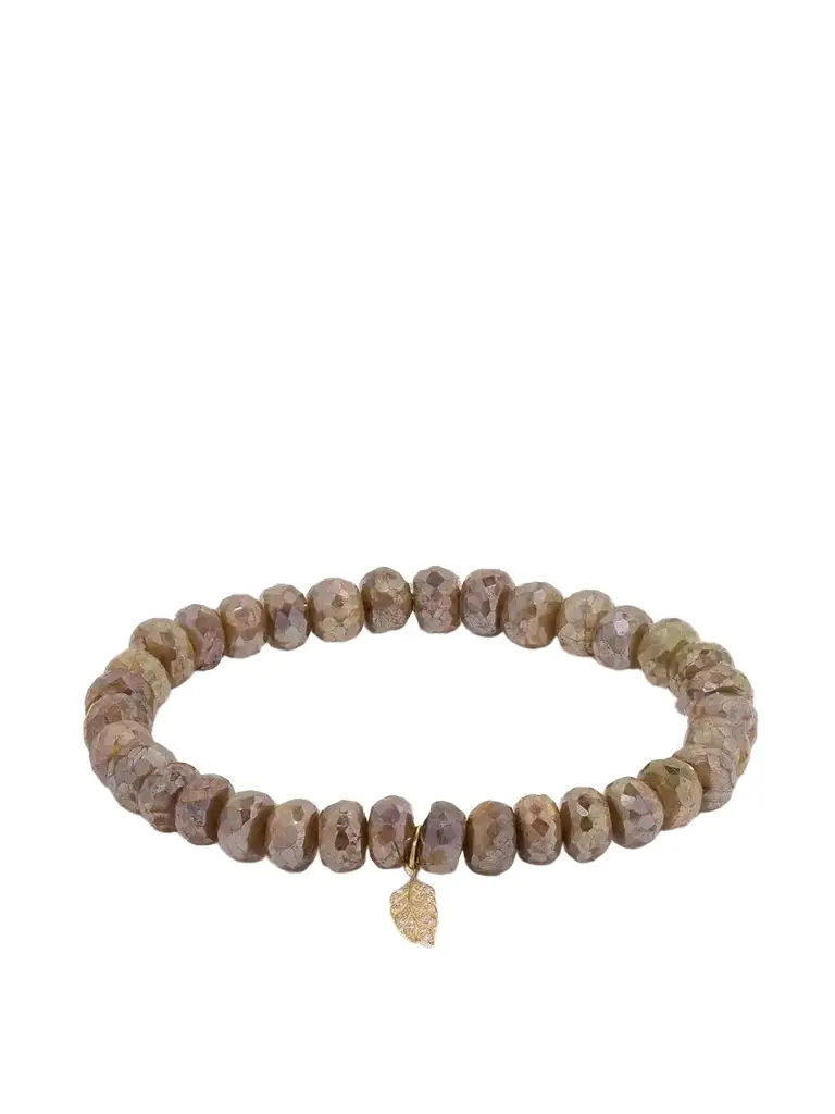 Sydney Evan Tiny Feather 14-karat Gold, Labradorite And Diamond Bracelet | Image 1 Sydney Evan Tiny Feather 14-karat Gold, Labradorite And Diamond Bracelet | Image 1