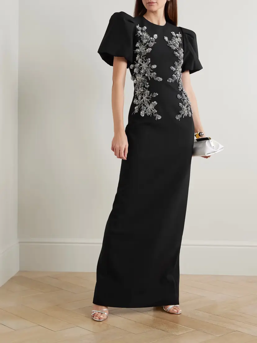 Rebecca Vallance Zephyr Embellished Crepe Gown | Thumbnail 2 Rebecca Vallance Zephyr Embellished Crepe Gown | Thumbnail 2