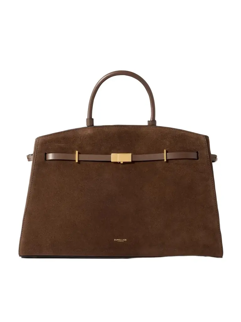 The Hudson Suede Tote