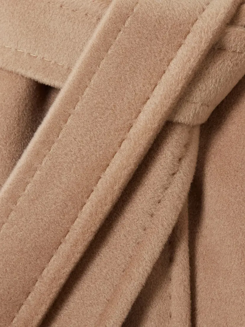 Max Mara Madame 101801 Icon Double-breasted Wool And Cashmere-blend Coat - Brown | Thumbnail 5 Max Mara Madame 101801 Icon Double-breasted Wool And Cashmere-blend Coat - Brown | Thumbnail 5