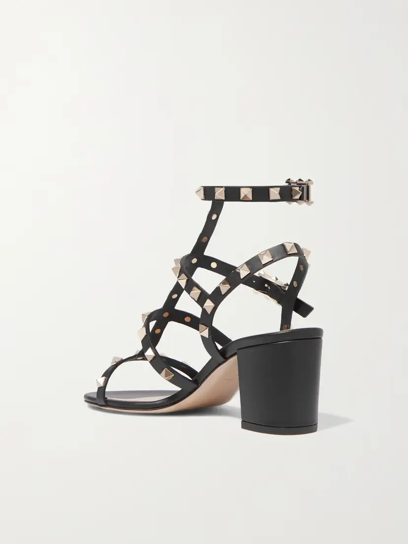 Valentino Garavani Rockstud 60 Leather Sandals | Thumbnail 3 Valentino Garavani Rockstud 60 Leather Sandals | Thumbnail 3