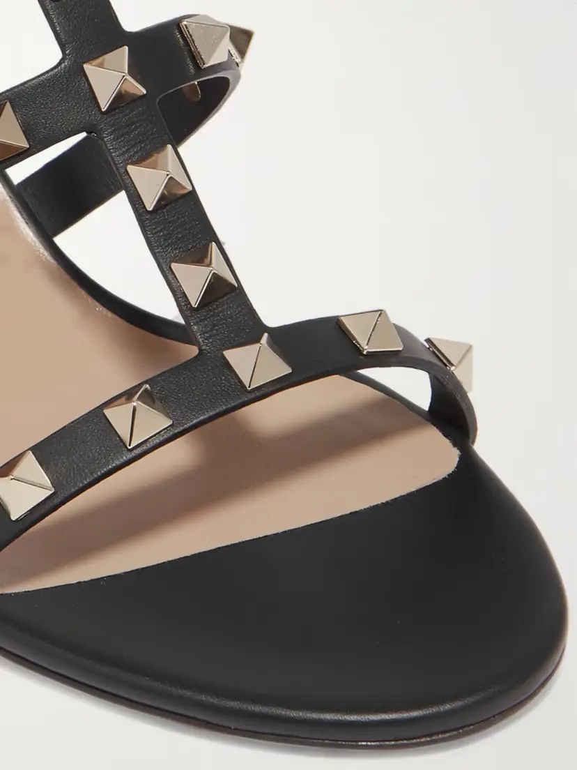 Valentino Garavani Rockstud 60 Leather Sandals | Thumbnail 4 Valentino Garavani Rockstud 60 Leather Sandals | Thumbnail 4