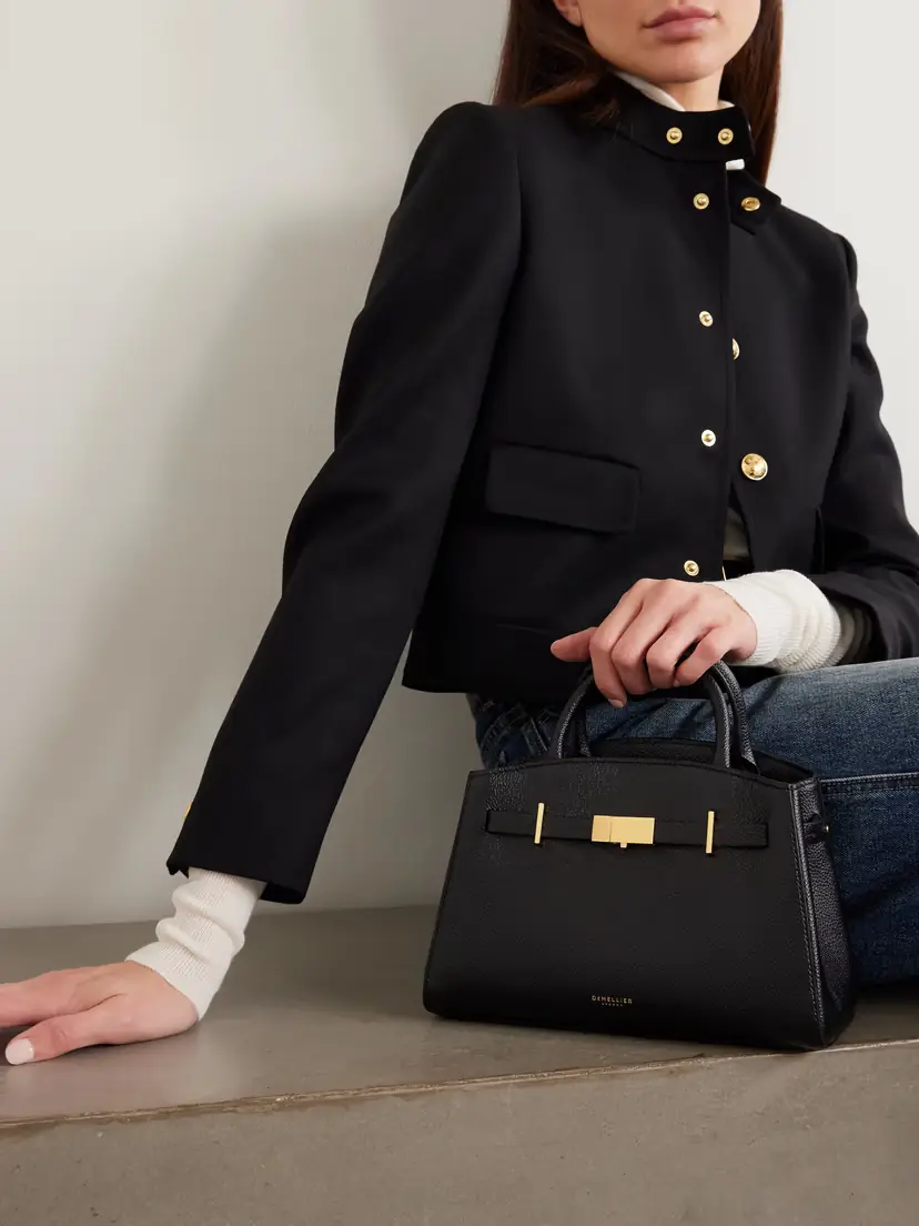 DeMellier The Hudson Small Textured-leather Top-handle Bag | Thumbnail 2 DeMellier The Hudson Small Textured-leather Top-handle Bag | Thumbnail 2