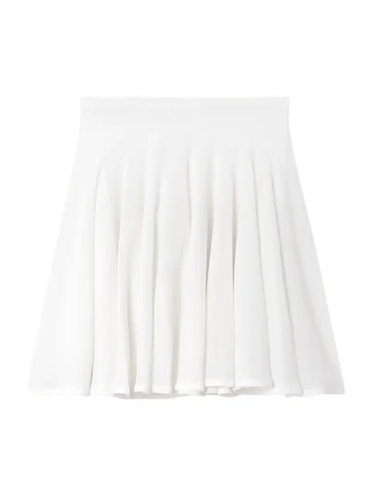 Pleated Jersey Mini Skirt Pleated Jersey Mini Skirt