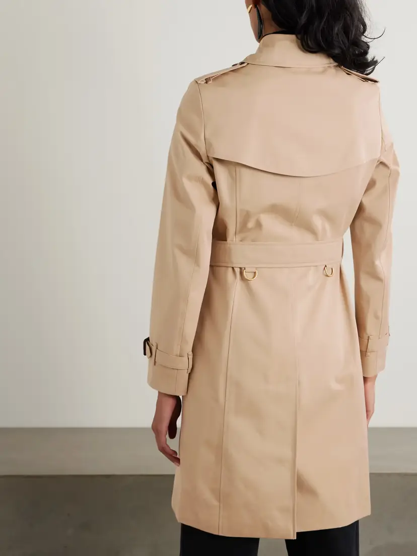 Burberry Chelsea Organic Cotton-gabardine Trench Coat | Thumbnail 4