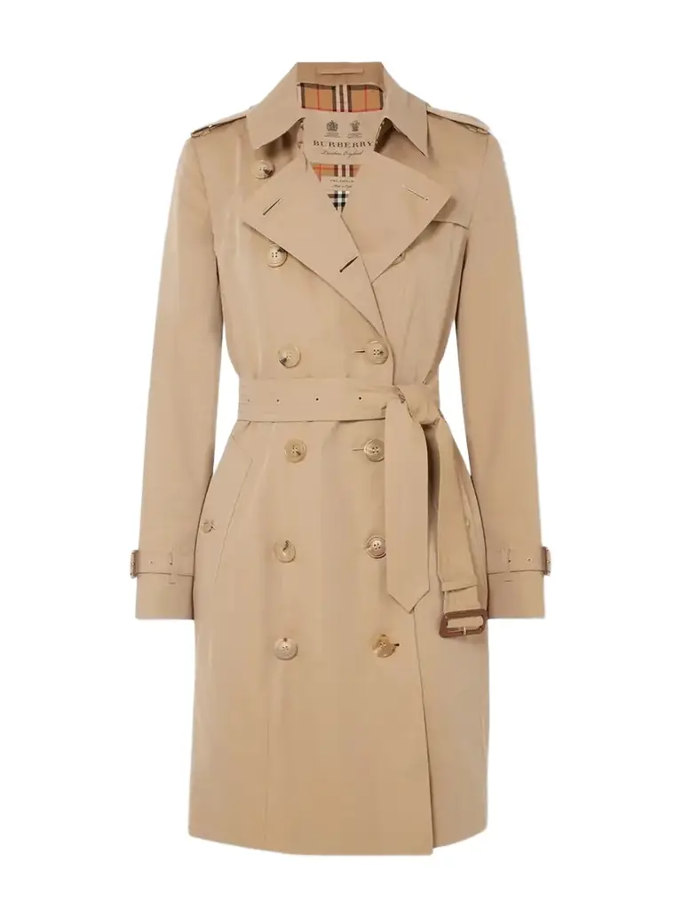 Chelsea Organic Cotton-gabardine Trench Coat Chelsea Organic Cotton-gabardine Trench Coat