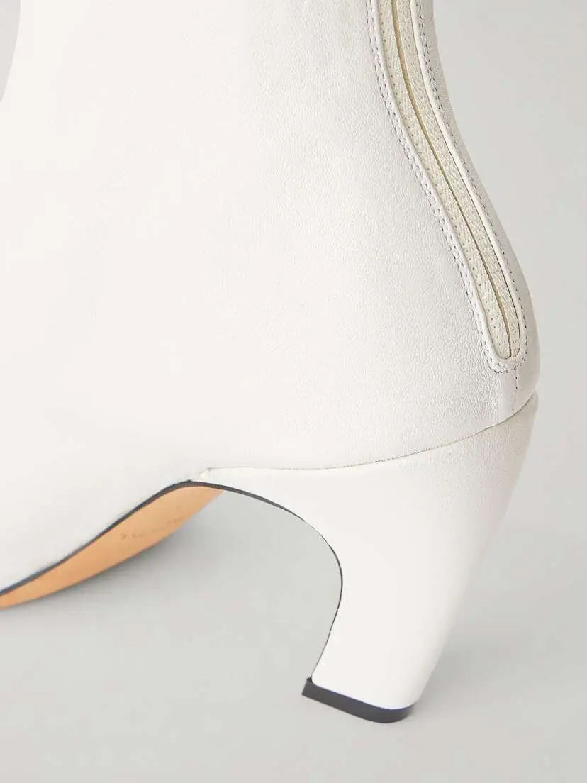 Le Monde Béryl Mica 80 Leather Ankle Boots | Thumbnail 5