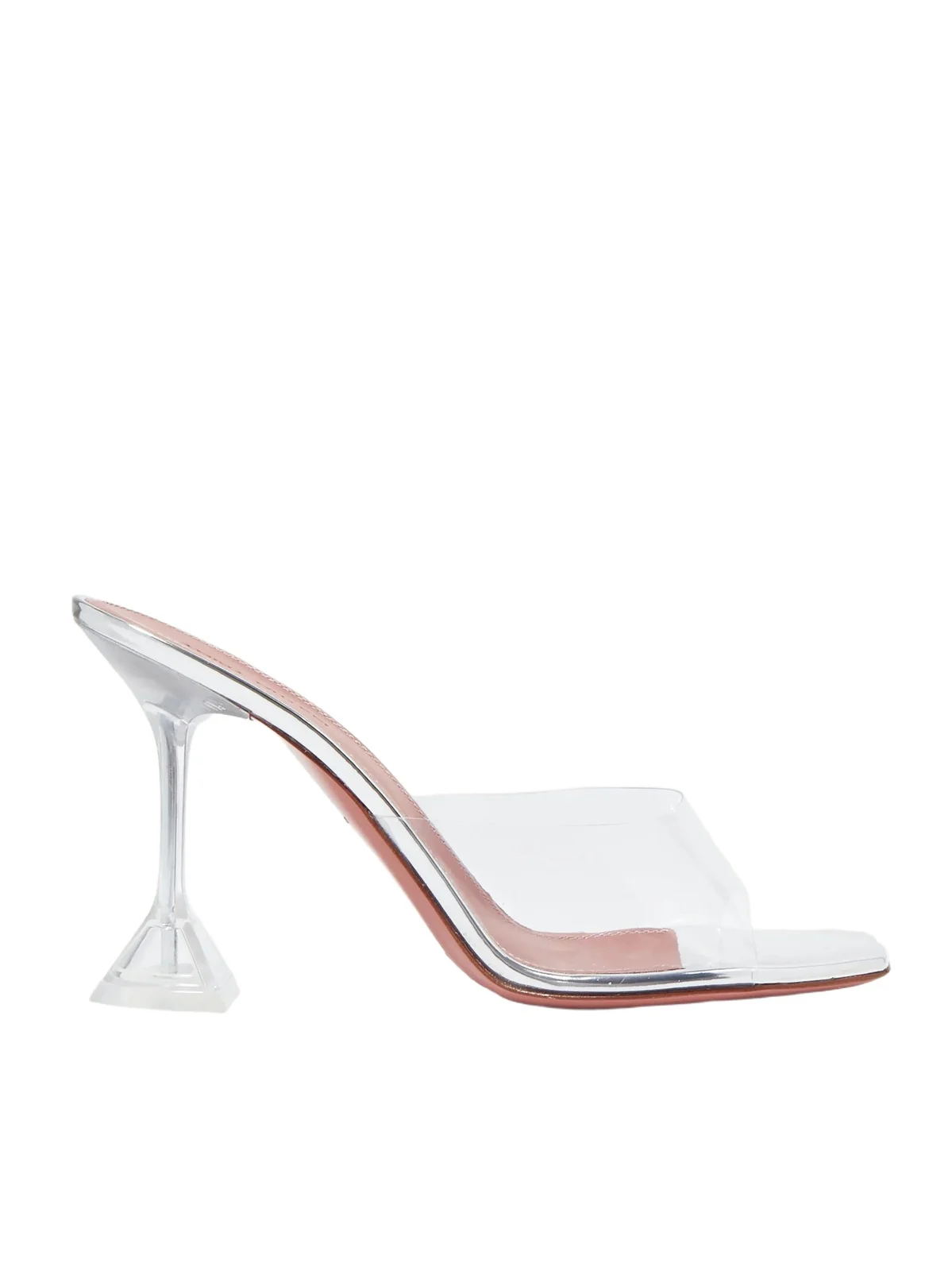 Lupita 95 Pvc And Leather Mules - Neutrals