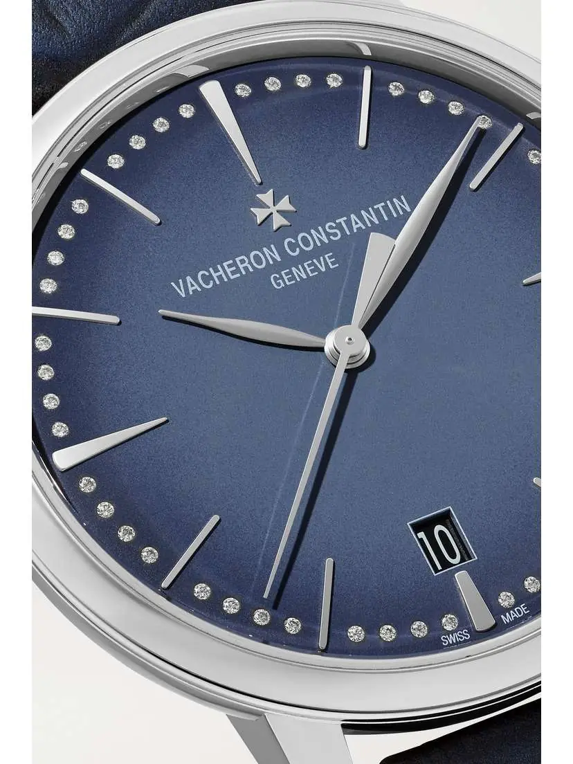 Vacheron Constantin Patrimony Automatic 18-karat White Gold Diamond Watch | Thumbnail 5 Vacheron Constantin Patrimony Automatic 18-karat White Gold Diamond Watch | Thumbnail 5