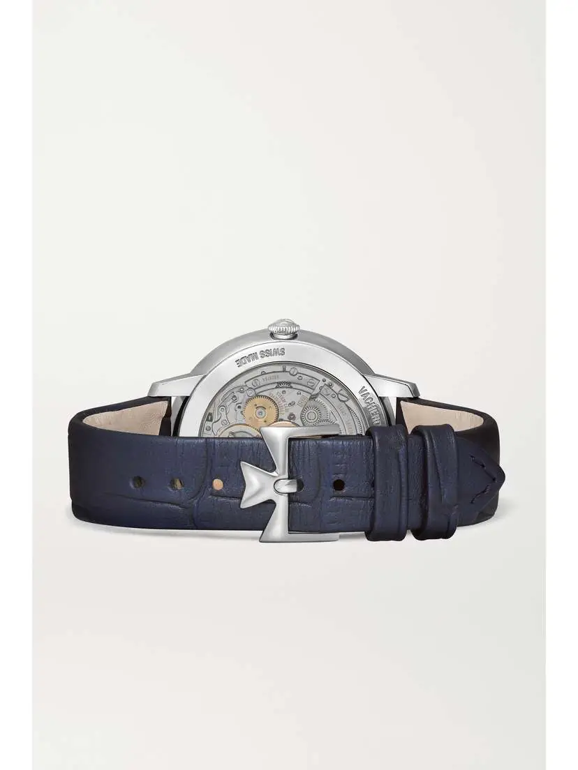 Vacheron Constantin Patrimony Automatic 18-karat White Gold Diamond Watch | Thumbnail 6 Vacheron Constantin Patrimony Automatic 18-karat White Gold Diamond Watch | Thumbnail 6