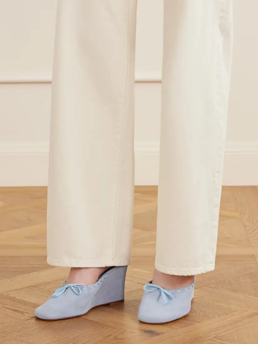 Maryam Nassir Zadeh 95 Suede Ballet Wedges | Thumbnail 2