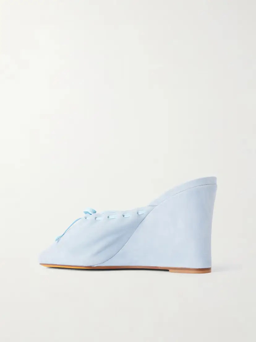 Maryam Nassir Zadeh 95 Suede Ballet Wedges | Thumbnail 3