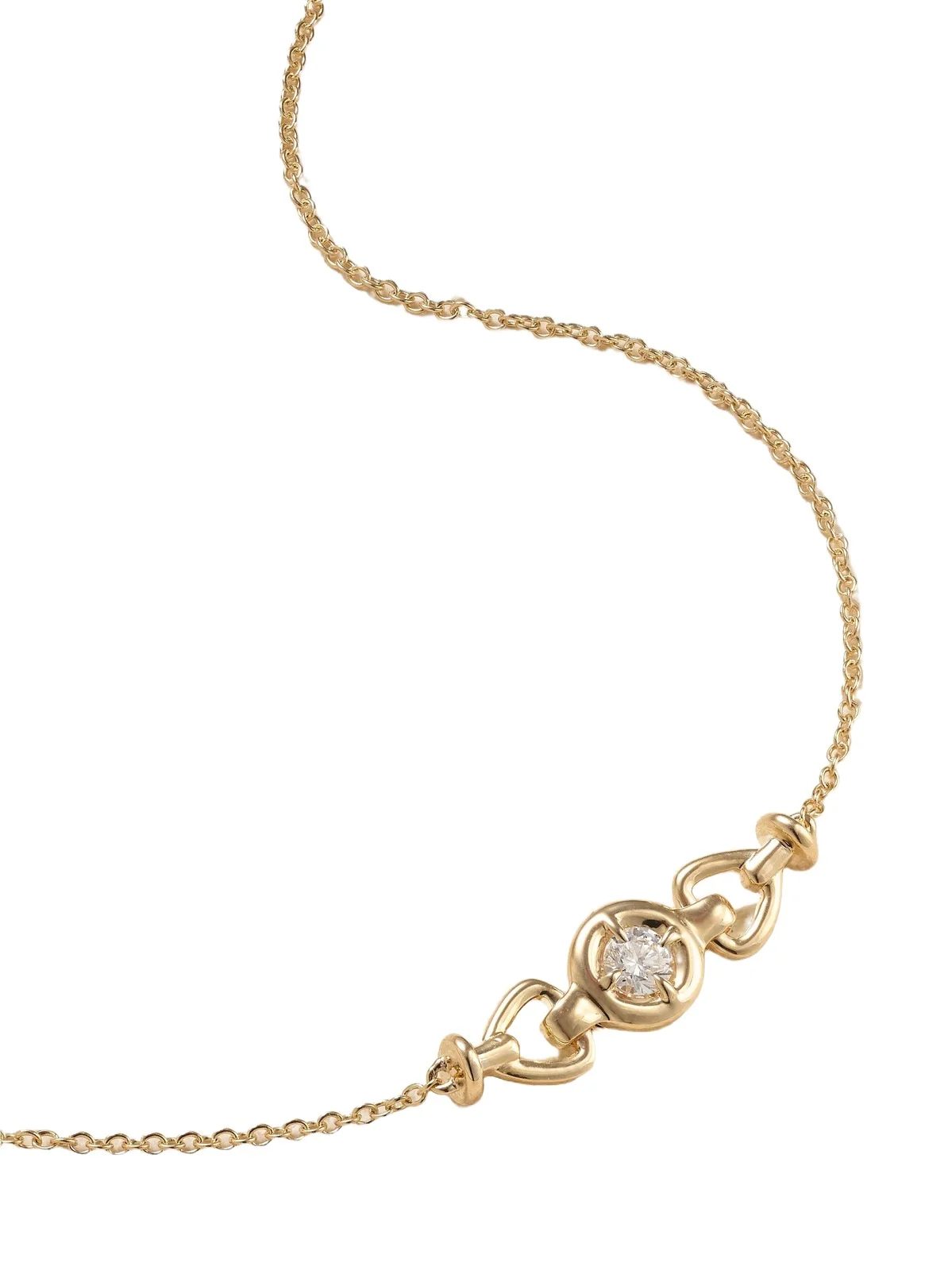 Silvia 14-karat Gold Diamond Necklace Silvia 14-karat Gold Diamond Necklace
