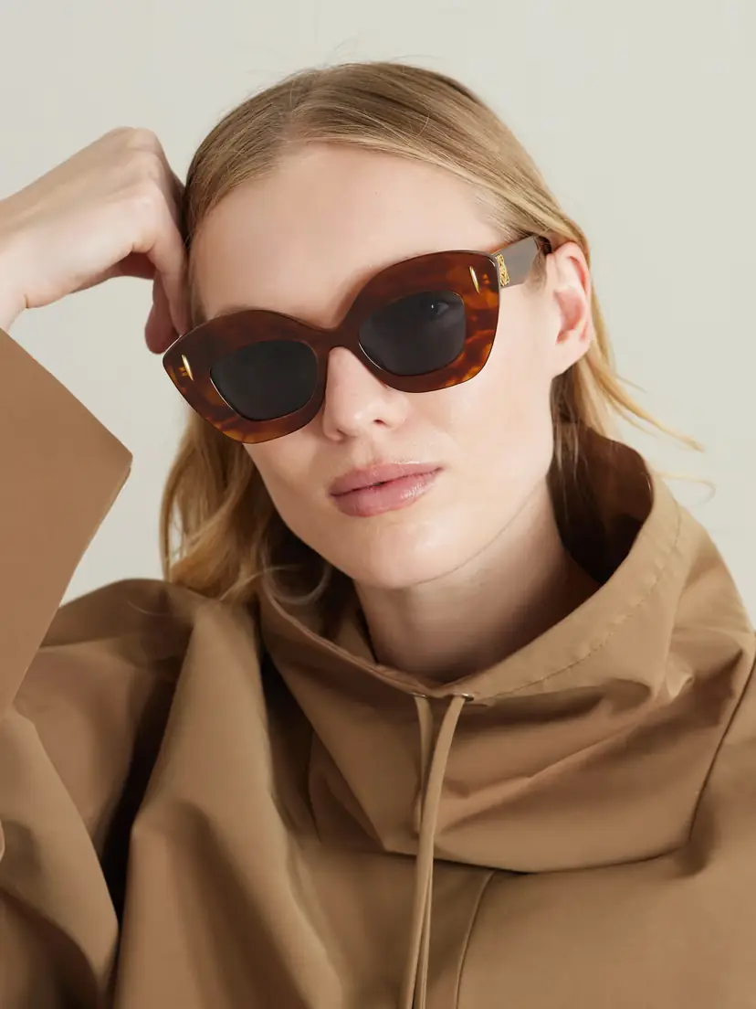Loewe Oversized Cat-eye Tortoiseshell Acetate Sunglasses | Thumbnail 2 Loewe Oversized Cat-eye Tortoiseshell Acetate Sunglasses | Thumbnail 2