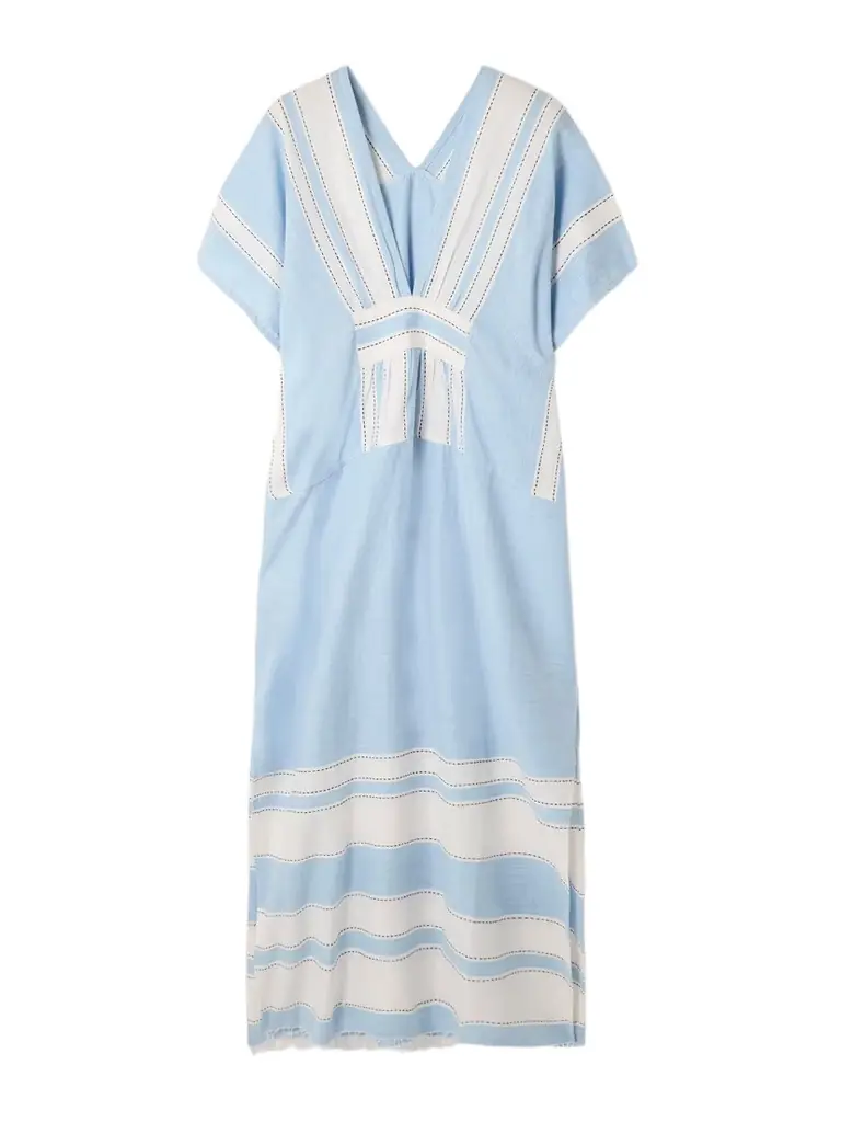 Lemlem Gasira Striped Cotton-blend Maxi Dress | Image 1 Lemlem Gasira Striped Cotton-blend Maxi Dress | Image 1