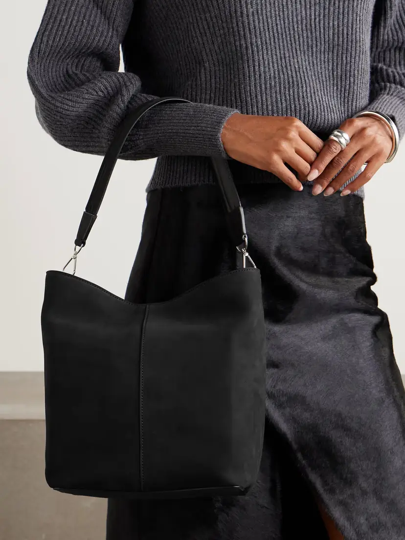 Métier Twist 22 Nubuck Shoulder Bag | Thumbnail 2 Métier Twist 22 Nubuck Shoulder Bag | Thumbnail 2
