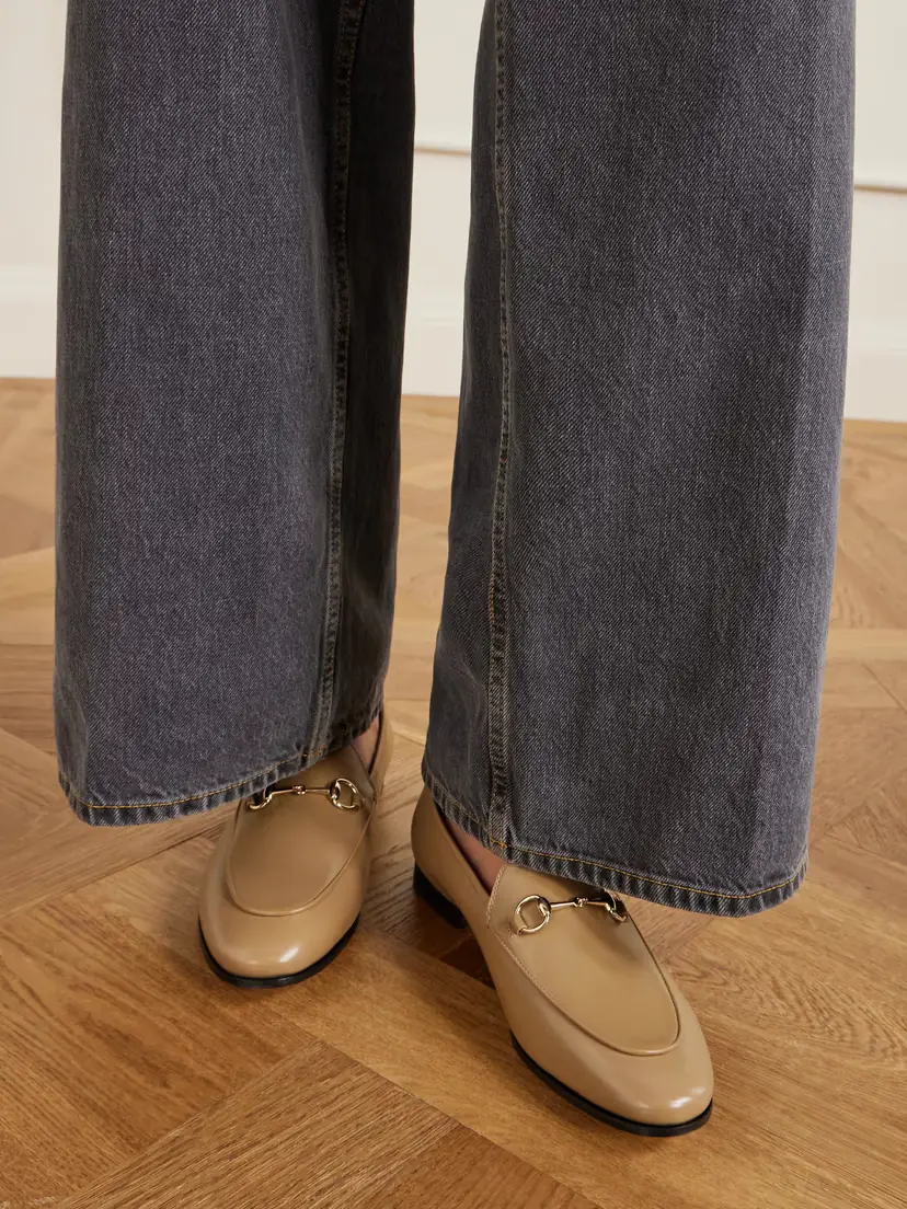 Gucci Jordaan Horsebit-detailed Leather Loafers | Thumbnail 2 Gucci Jordaan Horsebit-detailed Leather Loafers | Thumbnail 2
