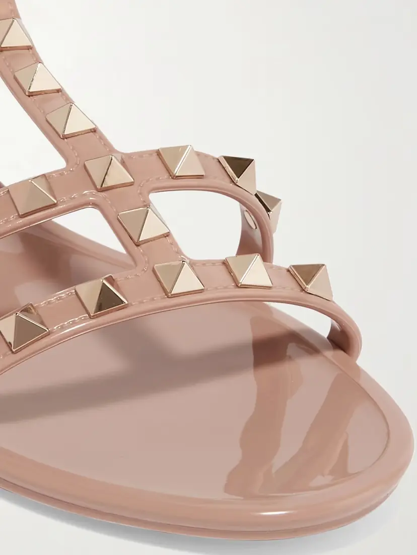 Valentino Garavani Rockstud Rubber Sandals | Thumbnail 4 Valentino Garavani Rockstud Rubber Sandals | Thumbnail 4