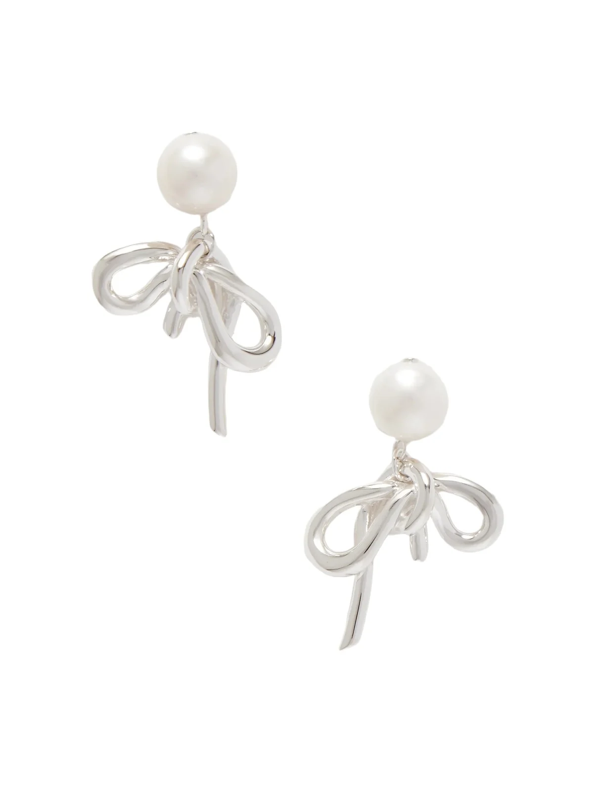 Once In A Blue Moon Recycled Silver Pearl Earrings Once In A Blue Moon Recycled Silver Pearl Earrings