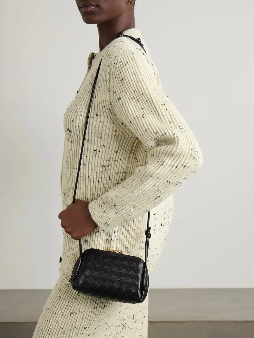 Bottega Veneta Concert Pouch Intrecciato Leather Shoulder Bag | Thumbnail 2