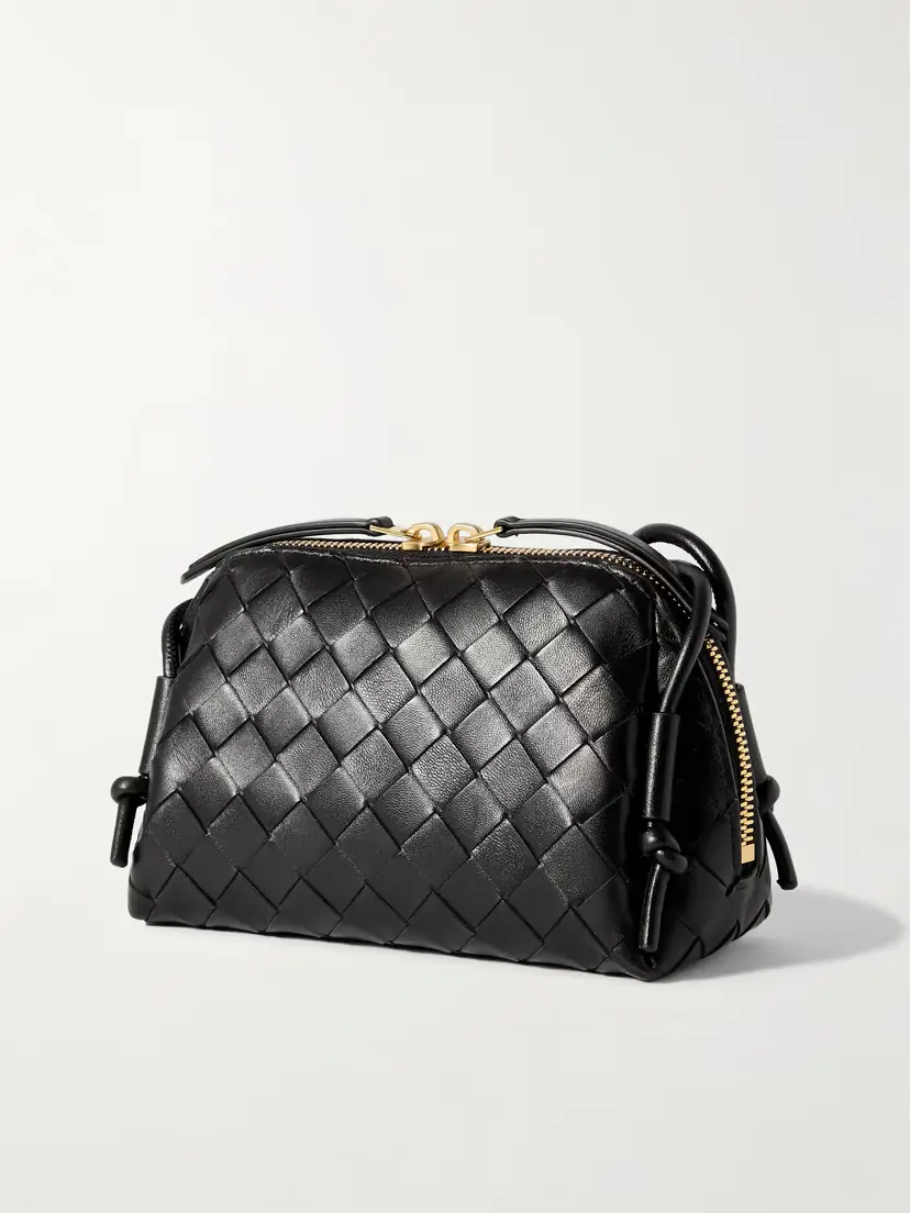 Bottega Veneta Concert Pouch Intrecciato Leather Shoulder Bag | Thumbnail 3