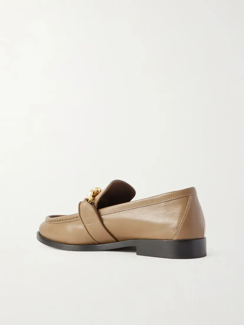 Bottega Veneta Astaire Embellished Leather Loafers | Thumbnail 3 Bottega Veneta Astaire Embellished Leather Loafers | Thumbnail 3