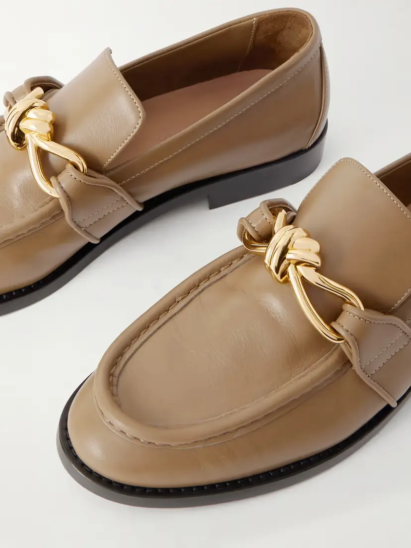 Bottega Veneta Astaire Embellished Leather Loafers | Thumbnail 5 Bottega Veneta Astaire Embellished Leather Loafers | Thumbnail 5