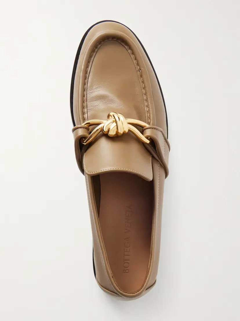 Bottega Veneta Astaire Embellished Leather Loafers | Thumbnail 6 Bottega Veneta Astaire Embellished Leather Loafers | Thumbnail 6