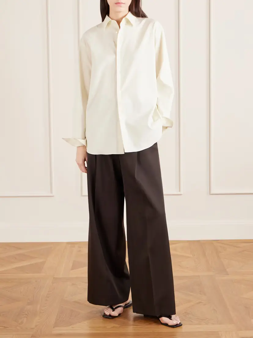 Auralee Finx Cotton-twill Shirt | Thumbnail 2