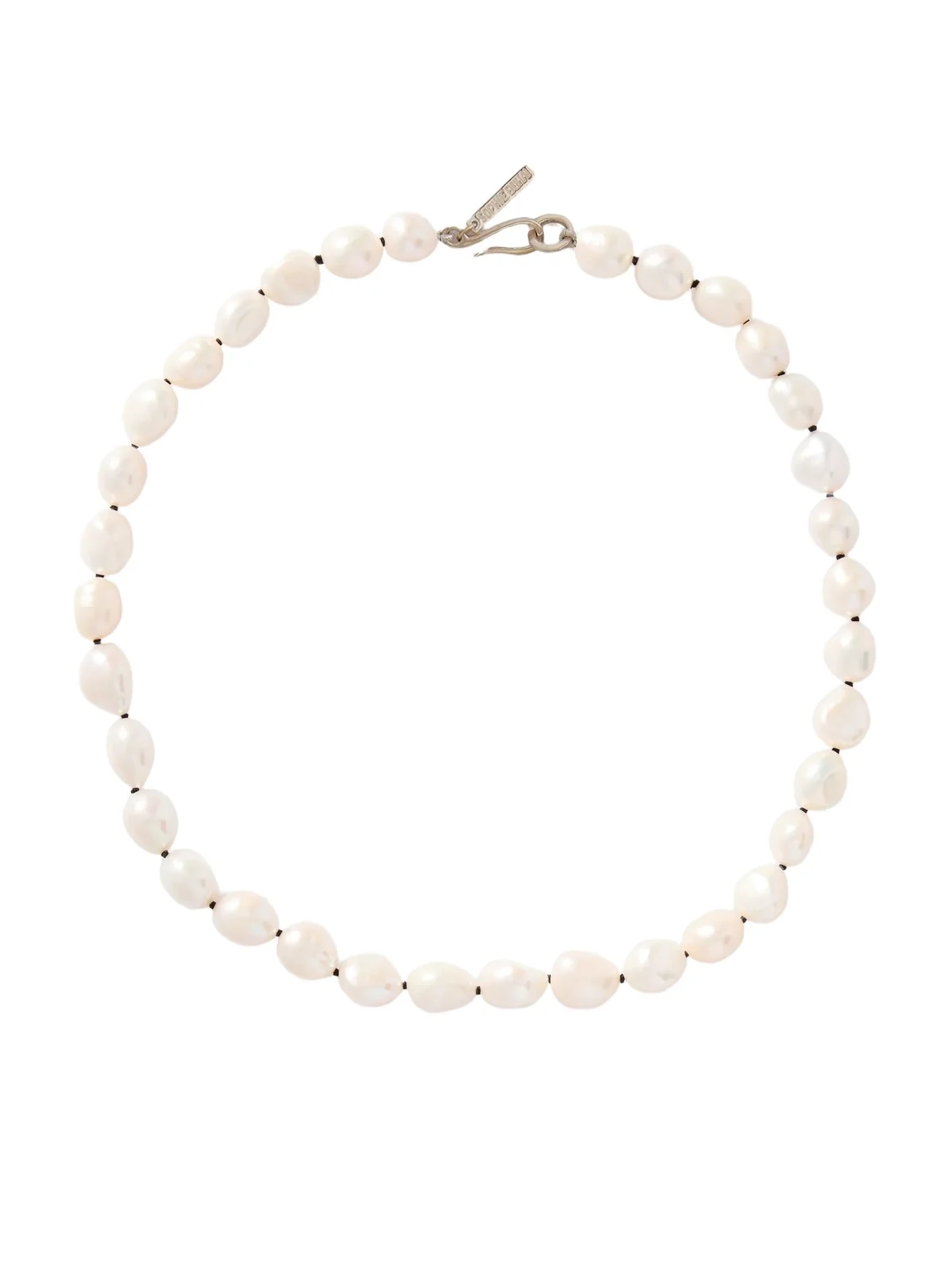 Silver Pearl Necklace Silver Pearl Necklace