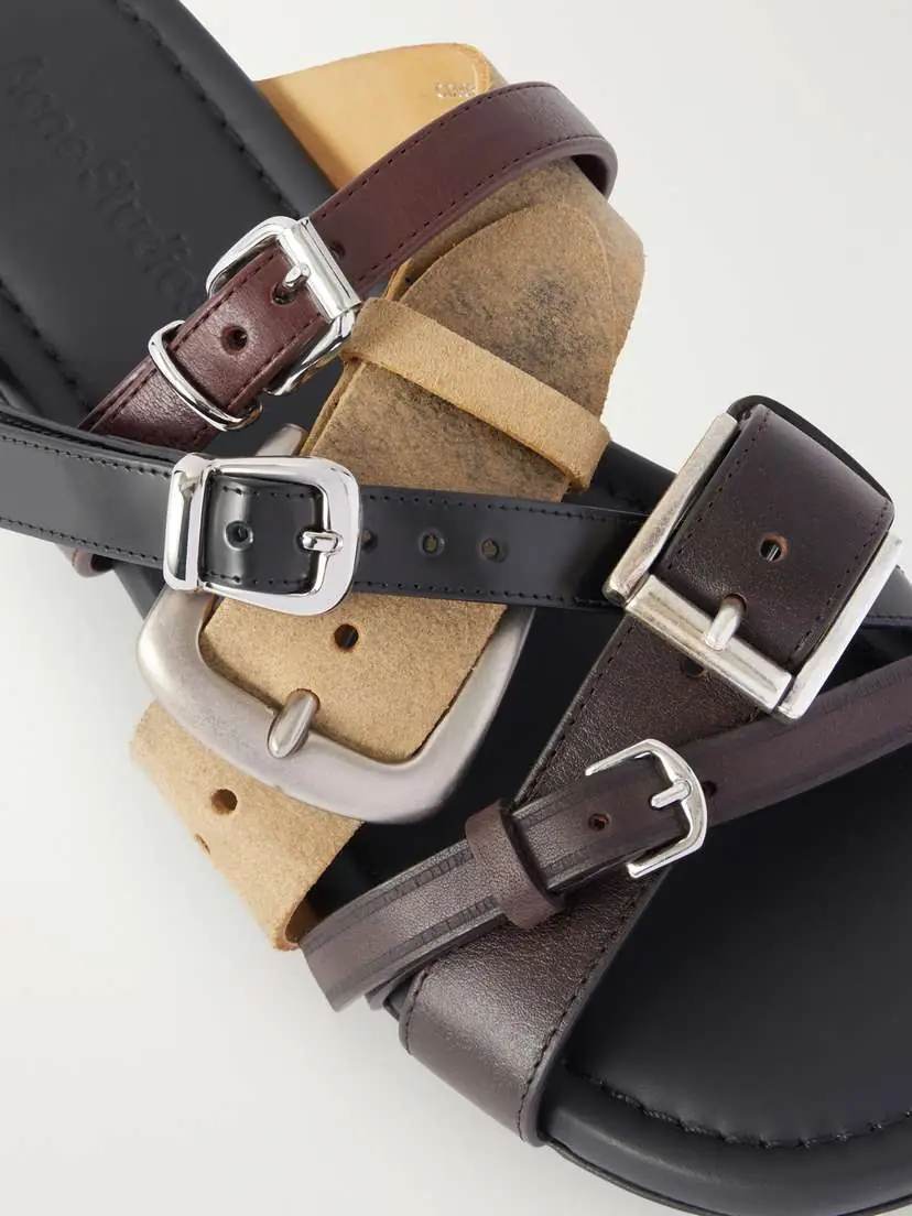 Acne Studios Buckled Leather Sandals | Thumbnail 5 Acne Studios Buckled Leather Sandals | Thumbnail 5