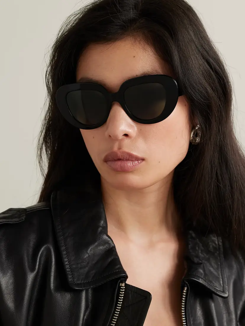 CELINE Eyewear Oversized Butterfly-frame Acetate Sunglasses | Thumbnail 2