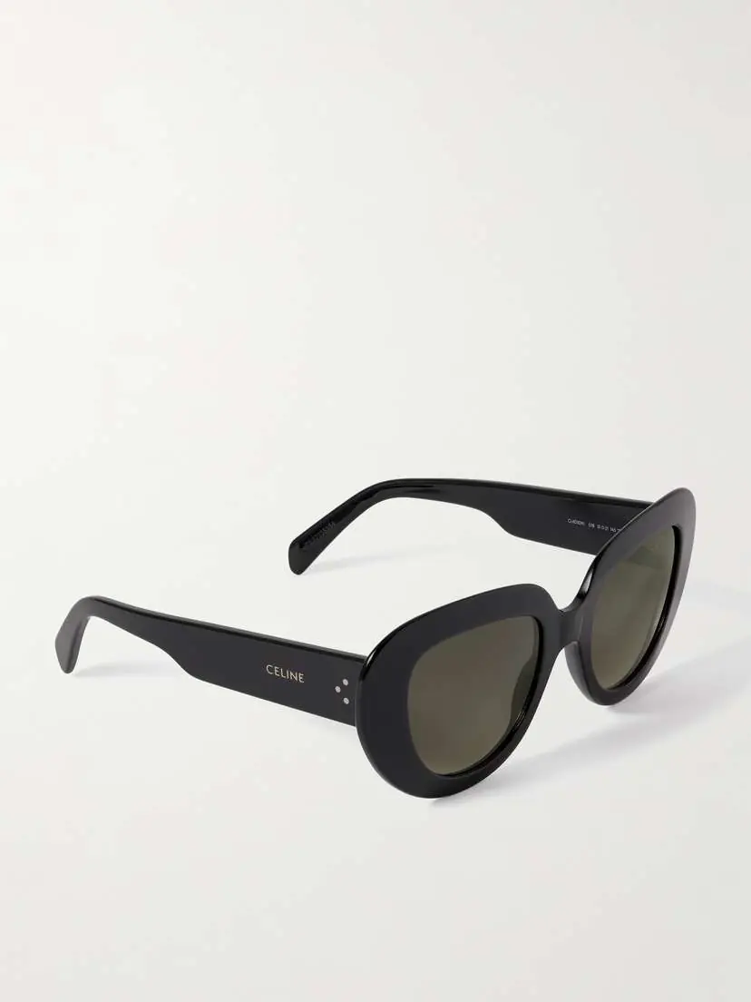 CELINE Eyewear Oversized Butterfly-frame Acetate Sunglasses | Thumbnail 3