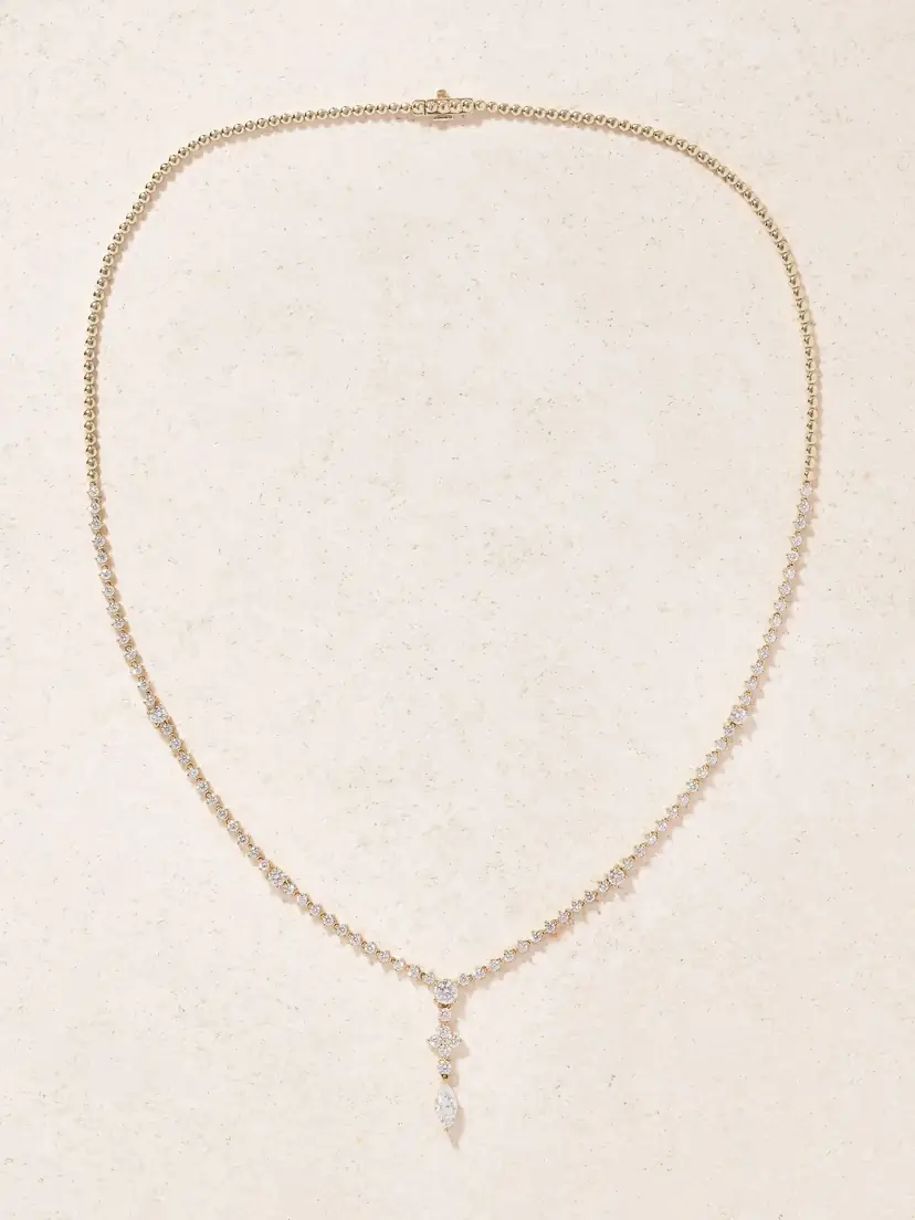Anita Ko Vivi 18-karat Gold Diamond Necklace | Thumbnail 4
