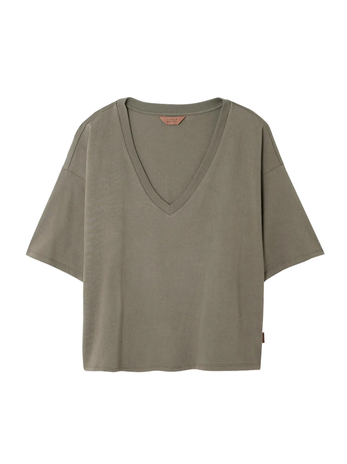 The V Tee Oversized Cotton-jersey T-shirt The V Tee Oversized Cotton-jersey T-shirt