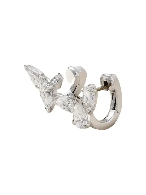 Serti Sur Vide 18-karat White Gold Diamond Ear Cuff Serti Sur Vide 18-karat White Gold Diamond Ear Cuff