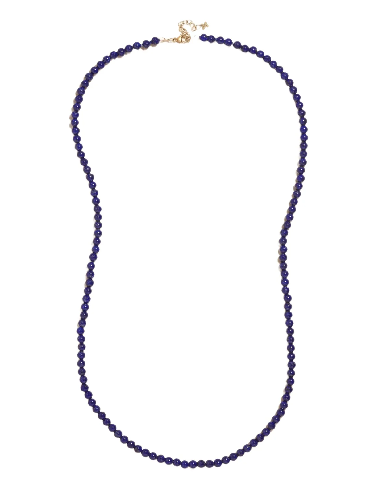 Mateo 14-karat Gold Lapis Lazuli Necklace
