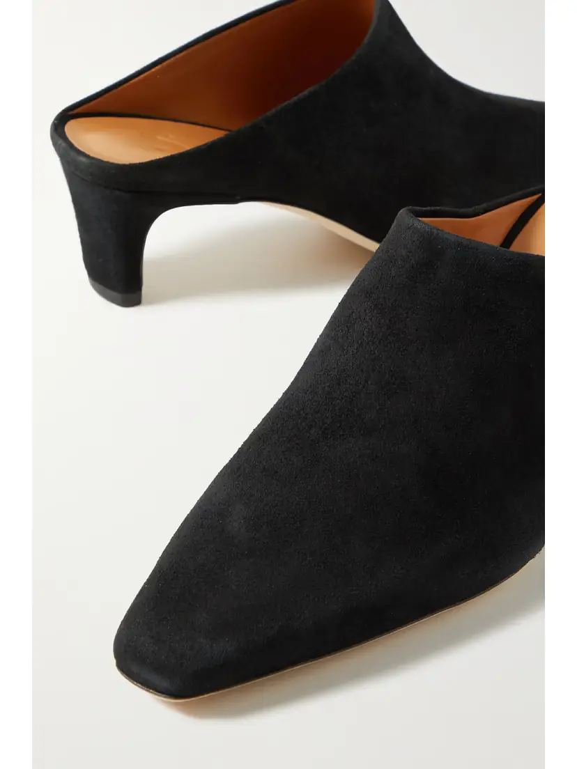 Staud Wally Suede Mules | Thumbnail 4 Staud Wally Suede Mules | Thumbnail 4