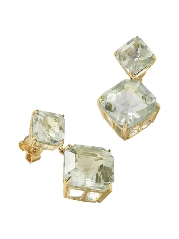 14-karat Gold Amethyst Earrings