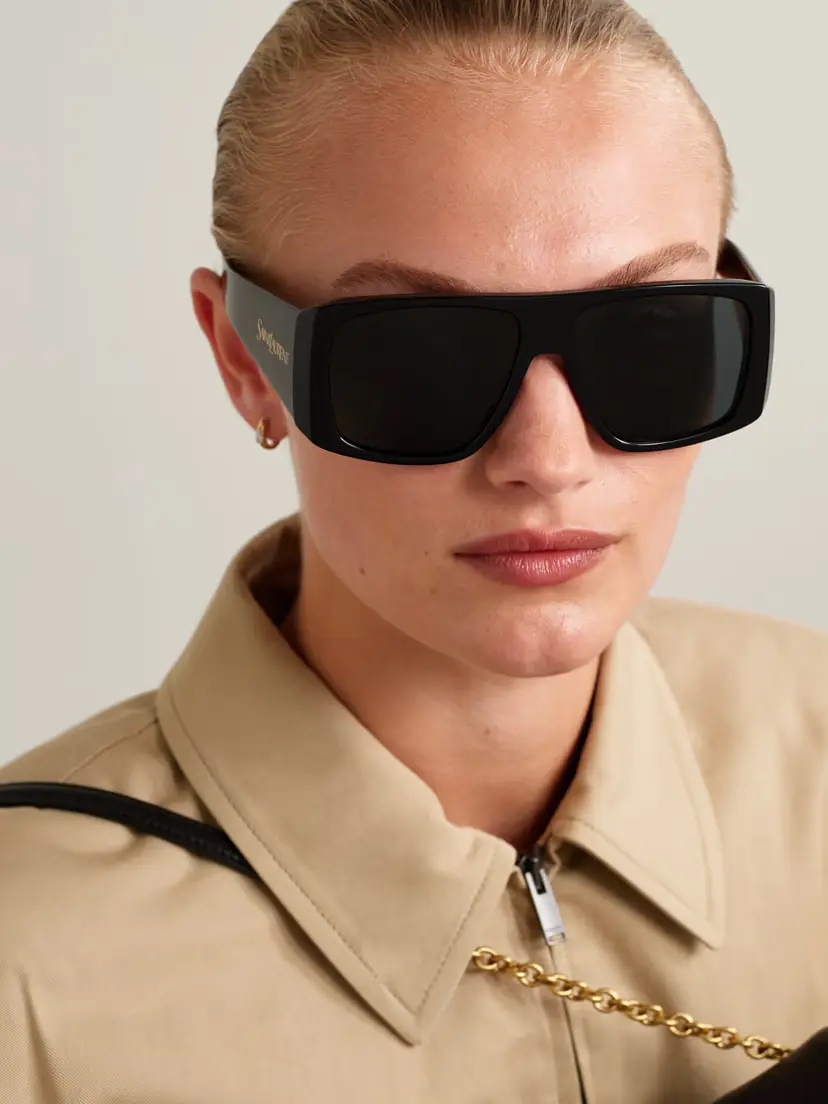 Saint Laurent Eyewear D-frame Acetate Sunglasses | Thumbnail 2 Saint Laurent Eyewear D-frame Acetate Sunglasses | Thumbnail 2