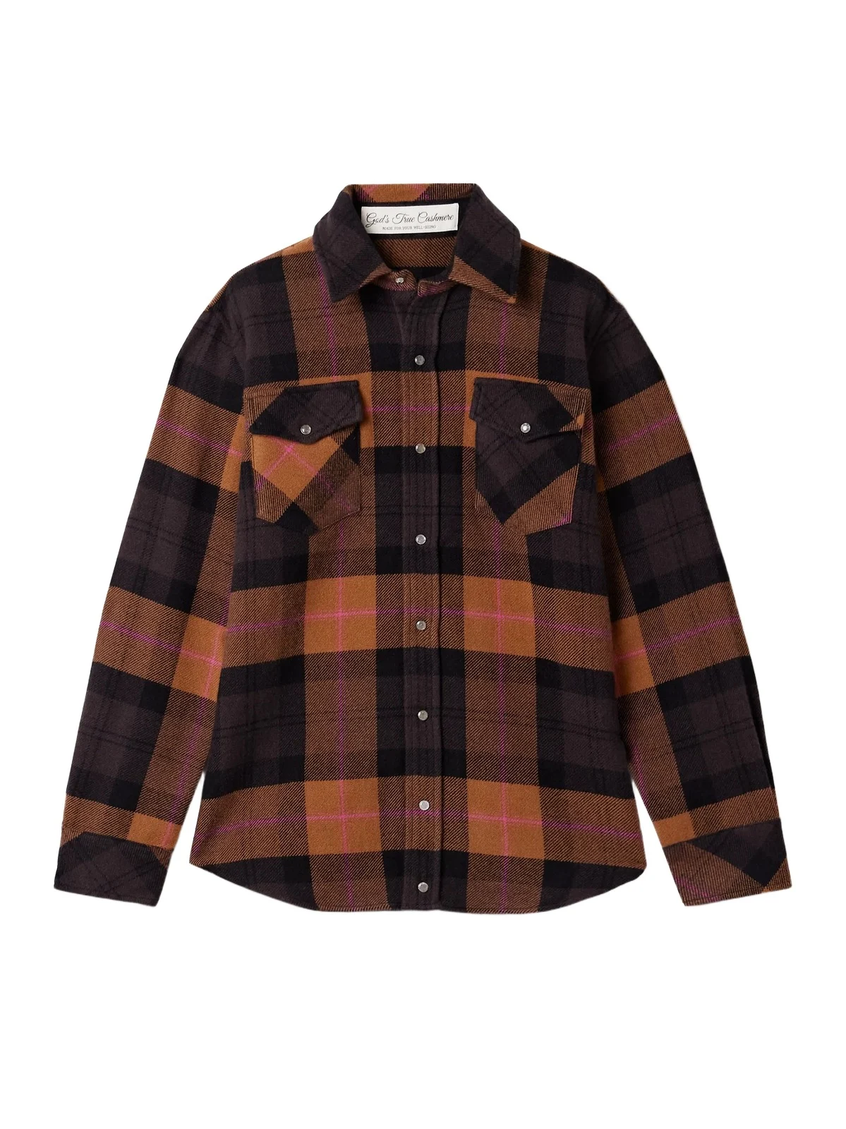 Checked Cashmere Shirt Checked Cashmere Shirt