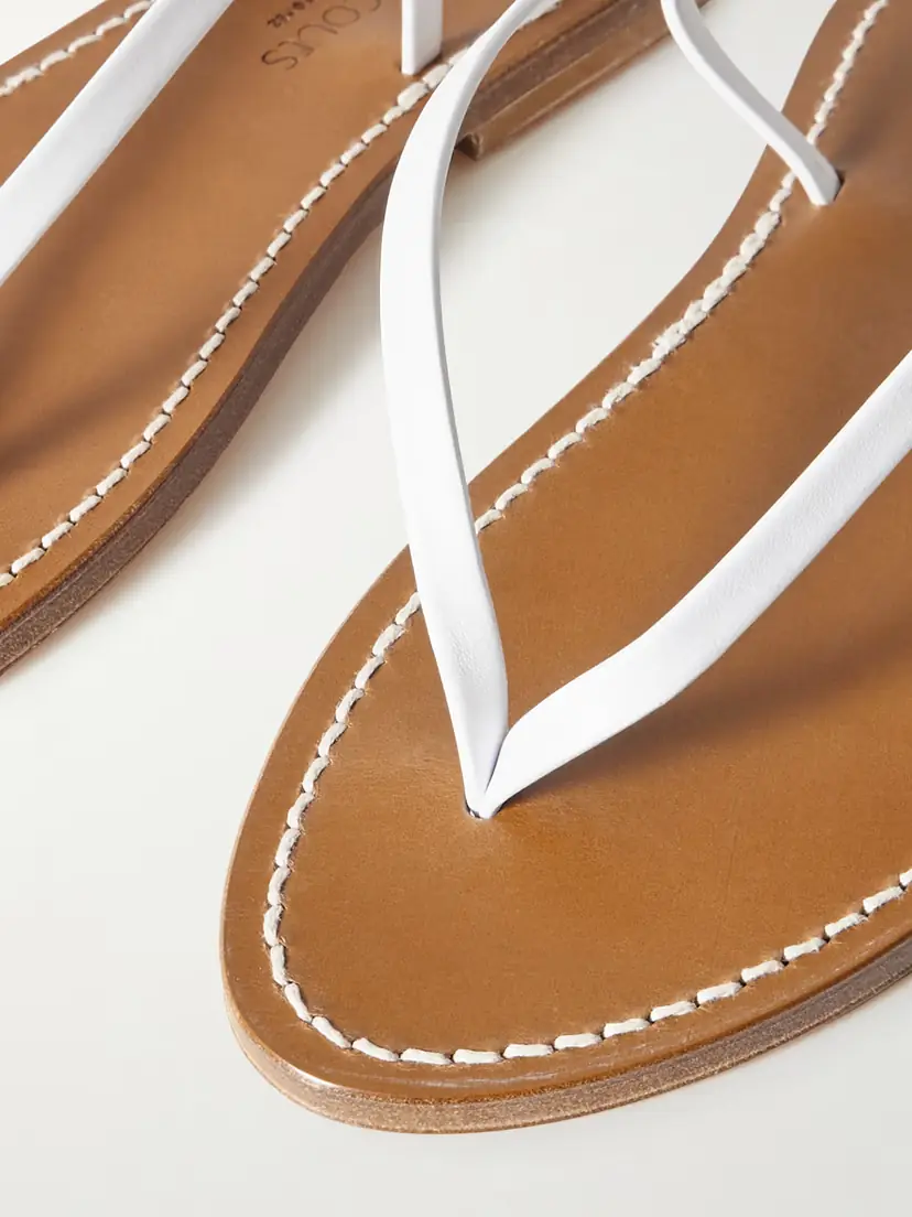 K Jacques St Tropez Abako Leather Sandals | Thumbnail 4 K Jacques St Tropez Abako Leather Sandals | Thumbnail 4