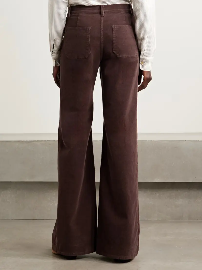 Nili Lotan Florence Cotton-blend Corduroy Flared Pants | Thumbnail 4 Nili Lotan Florence Cotton-blend Corduroy Flared Pants | Thumbnail 4