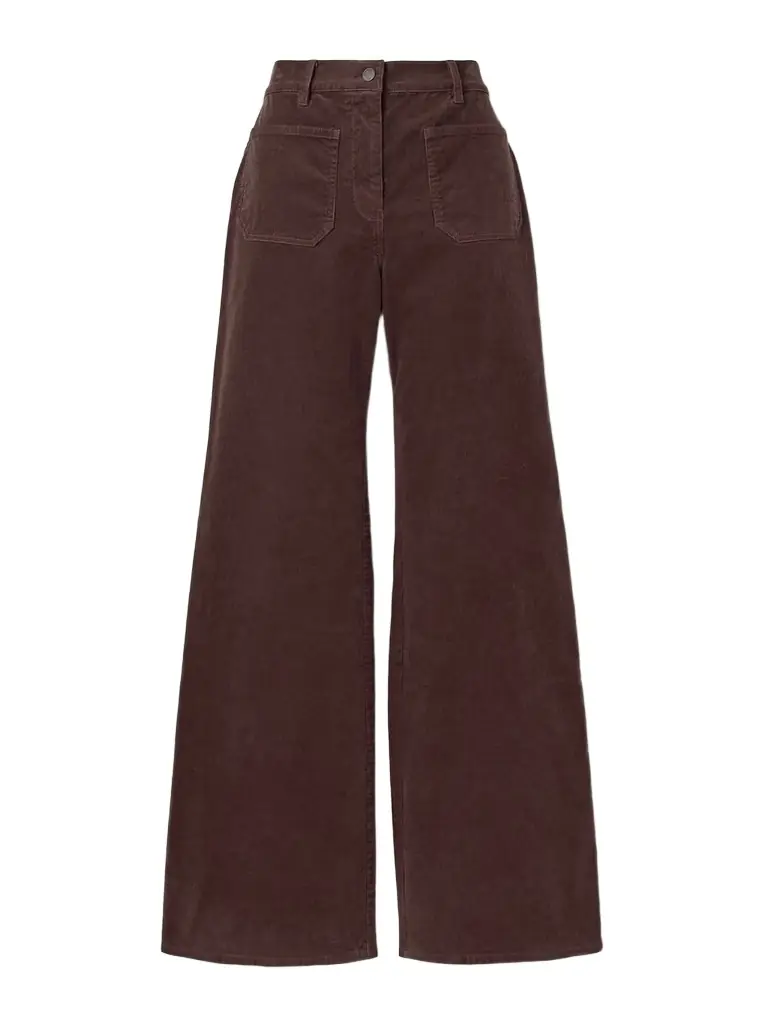 Nili Lotan Florence Cotton-blend Corduroy Flared Pants | Image 1 Nili Lotan Florence Cotton-blend Corduroy Flared Pants | Image 1