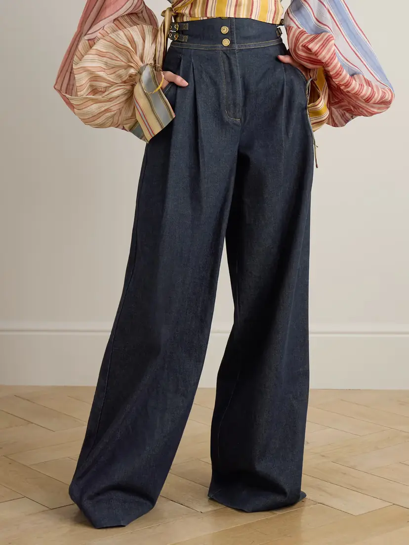 Zimmermann Rebellion High-rise Wide-leg Jeans | Thumbnail 3