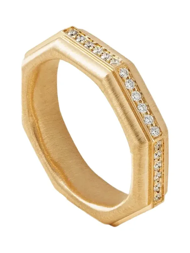 Baba 18-karat Gold Diamond Ring Baba 18-karat Gold Diamond Ring