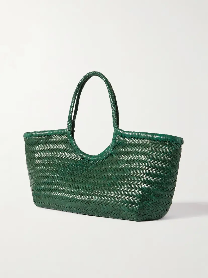 Dragon Diffusion Nantucket Large Woven Leather Tote | Thumbnail 3 Dragon Diffusion Nantucket Large Woven Leather Tote | Thumbnail 3