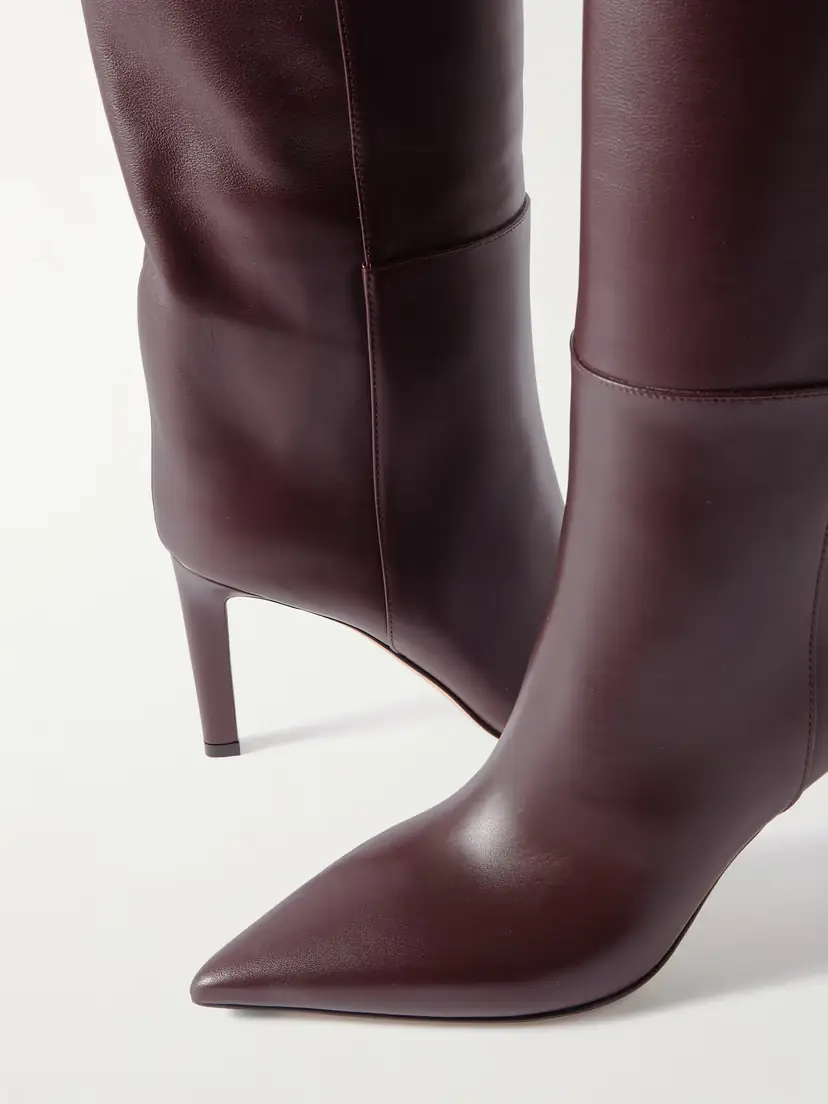 Jimmy Choo Alizze 85 Leather Knee Boots | Thumbnail 4