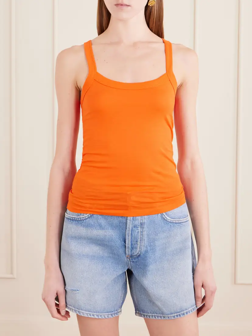 ÉTERNE Duke Cotton-blend Tank | Thumbnail 3