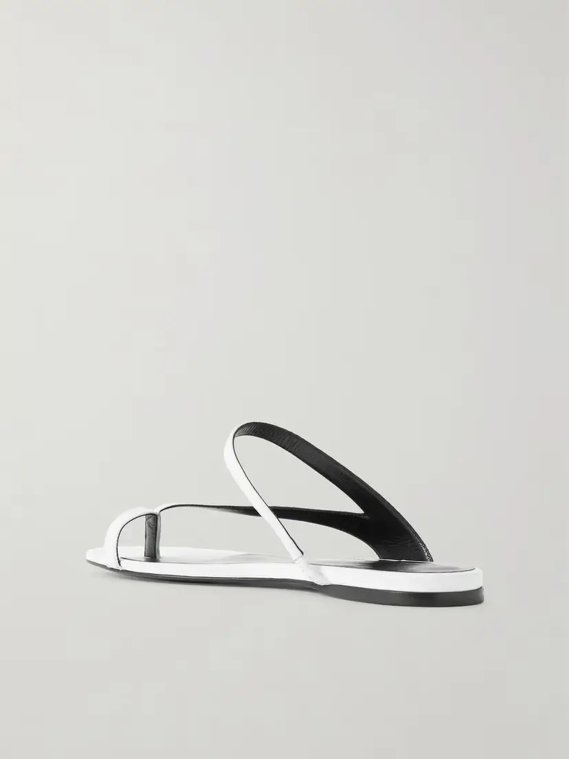 Khaite Aimee Leather Sandals | Thumbnail 3 Khaite Aimee Leather Sandals | Thumbnail 3